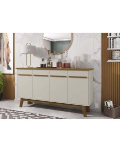 Aparador Buffet Opala Cinamomo/Off White