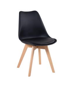 Cadeiras Saarinen Design Leda Wood