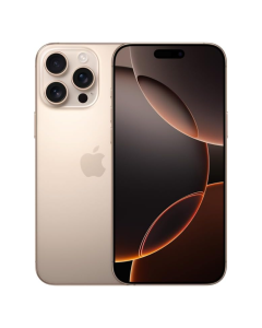 Apple iPhone 16 Pro Max Titânio Deserto - 256GB, Câmera de 48MP, Tela 6,7", Design em Titânio