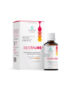 Restaure® Gotas Central Nutrition - Vitamina A, D3, E, K2