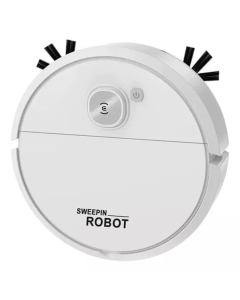 Robô Varredora/Aspirador De Pó 1200PA Automática 3 Em 1 Home Smart Silencioso