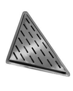 Ralo Triangular Perfurado  INOX 304